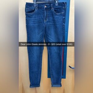 Dear John Dark Blue Denim Jeans